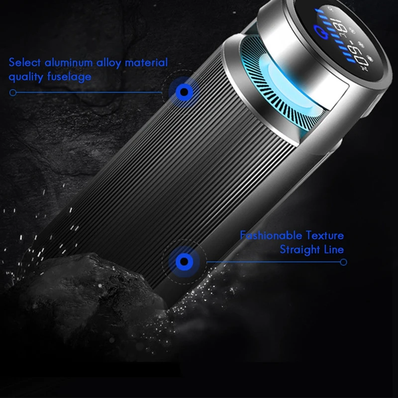 Portable Car Air Purifiers Negative Ions Air Cleaner Ionizer Air Freshener Removing PM2.5 Formaldehyde For Car Home