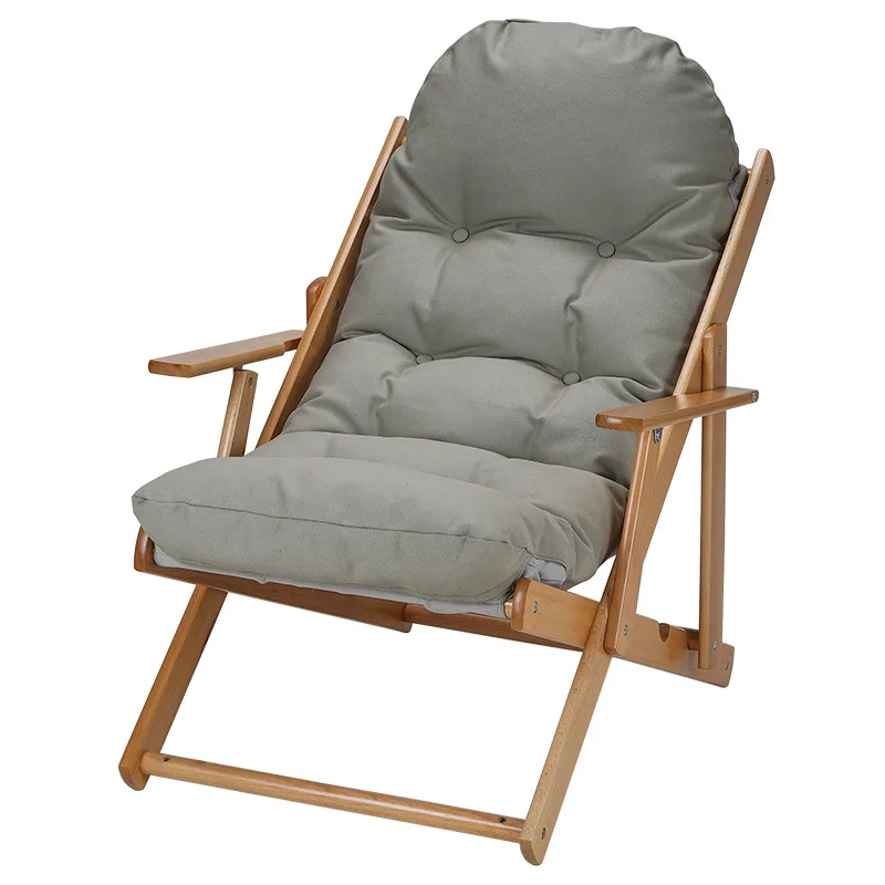 

Elderly, solid wood, folding chair pregnant women, lunch break, carefree, leisure, sofa