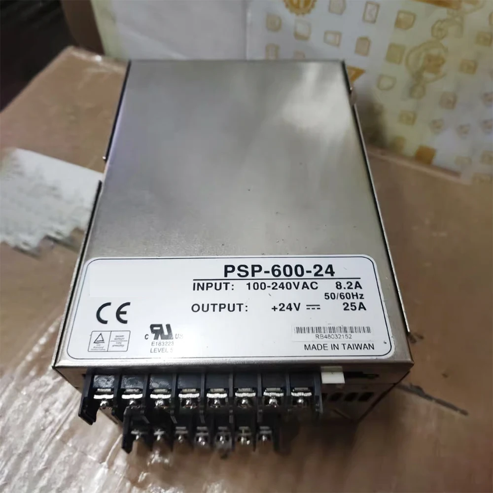 PSP-600-24 وحدة إمداد الطاقة لوضع التبديل 600 وات 24 فولت 25 أمبير