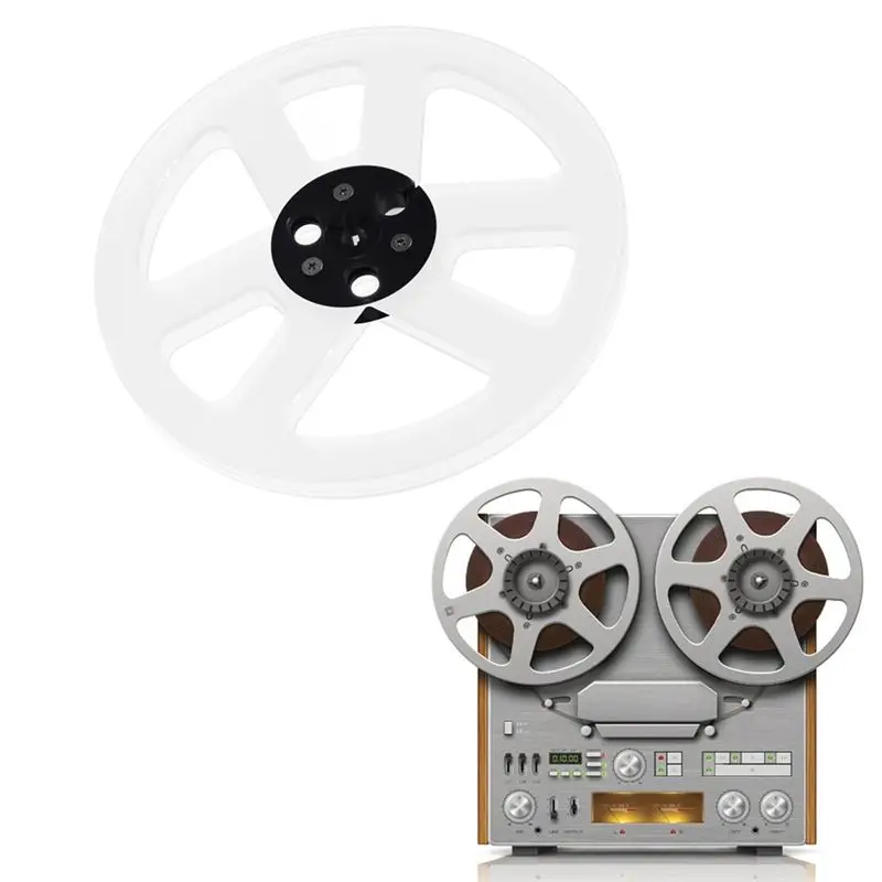 Reliable-For TEAC/Revox Studer Reel-To-Reel Recorders 1/4 7 Inch Empty Take Up Reel To Reel Hub Accessory,For TEAC/Revox Studer