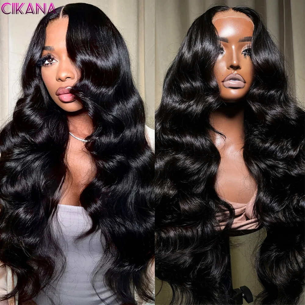 13x4 Lace Front Wigs Human Hair Body Wave Lace Front Wigs Human Hair Pre Plucked HD Lace Frontal Wig Human Hair for Women Cikana