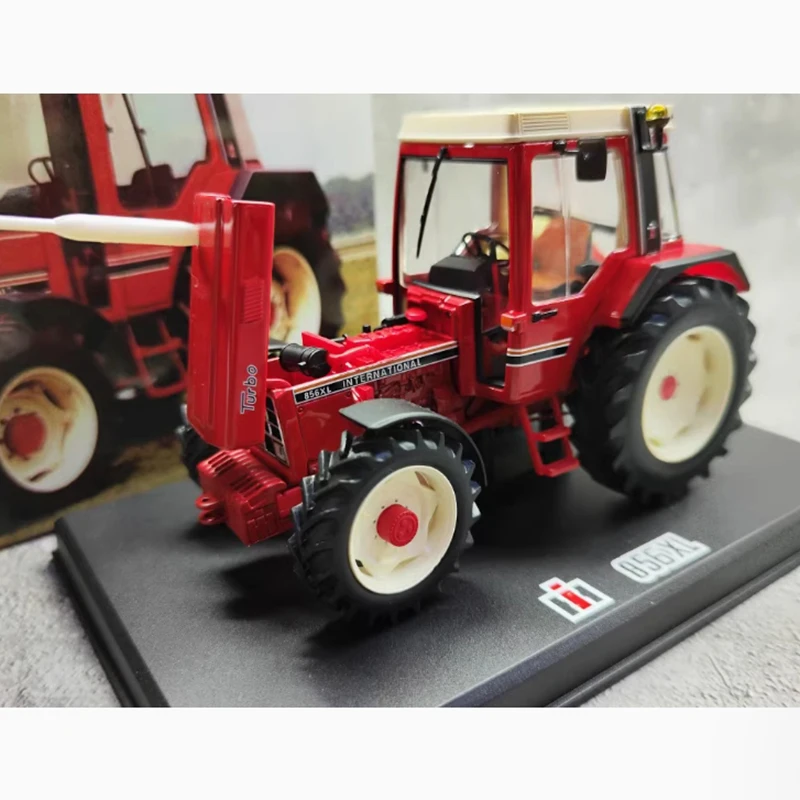 Diecast 1/32 Scale REPLICAGRI 856 XL Tractor REPLI101 Turbocharged Alloy Engineering Model Finished Simulation Collection Gift