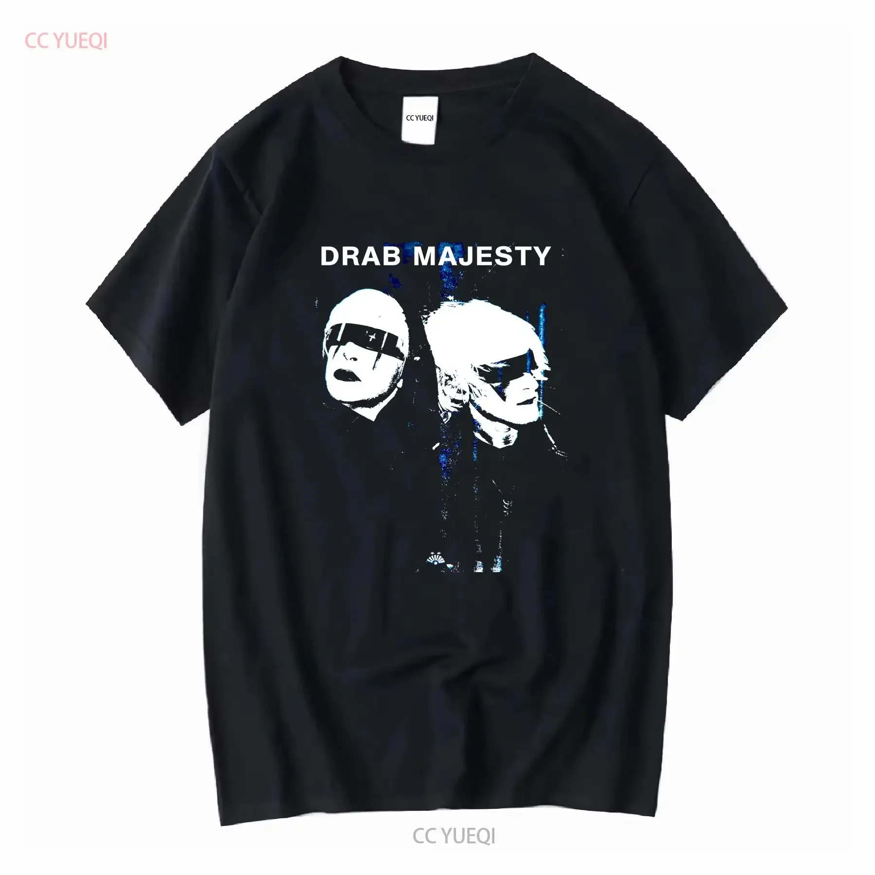 Nouveau membre du groupe Drab majesté noir toutes tailles t-shirt KH1775 manches longues ou courtes vintage lavé polyvalent mode décontracté