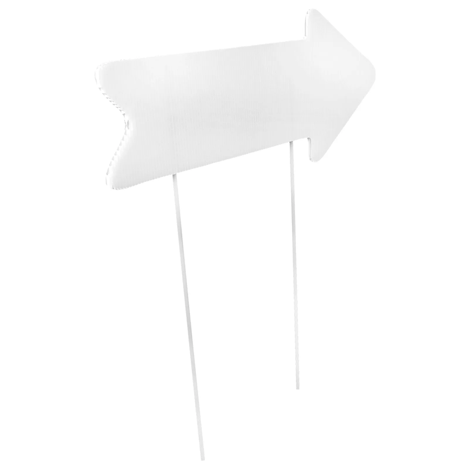 

1pcs Blank Lawn Sign With Stake Plastic Garden Yard Sign Decor Outdoor Advertising Political Business Warning Garden