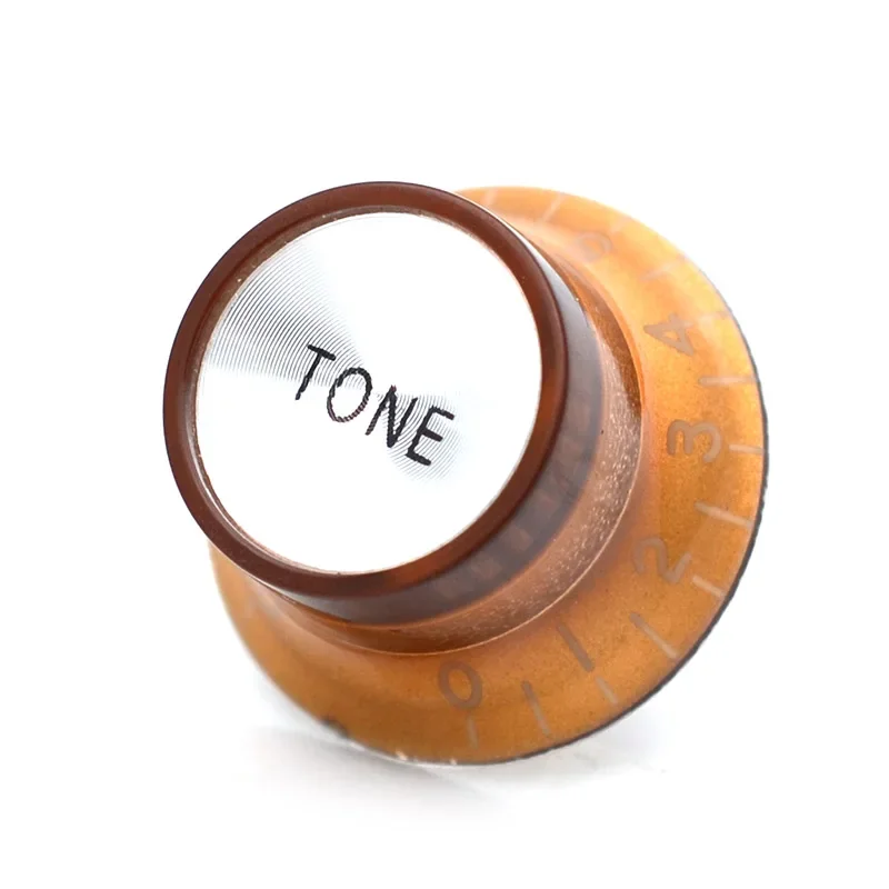 2T2V Guitar Pot Knob Volume & Tone Control Knobs for LP Electric Guitar Music Accessory Gold/Coffe/Black