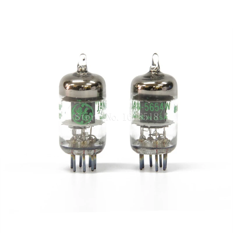 2PCS GE 5654W GE5654 Vacuum Tube Valve Vacuum Electronic Tube Upgrade For 6J1 6m1 6AK5 6J1P EF95 Audio Amplifiers