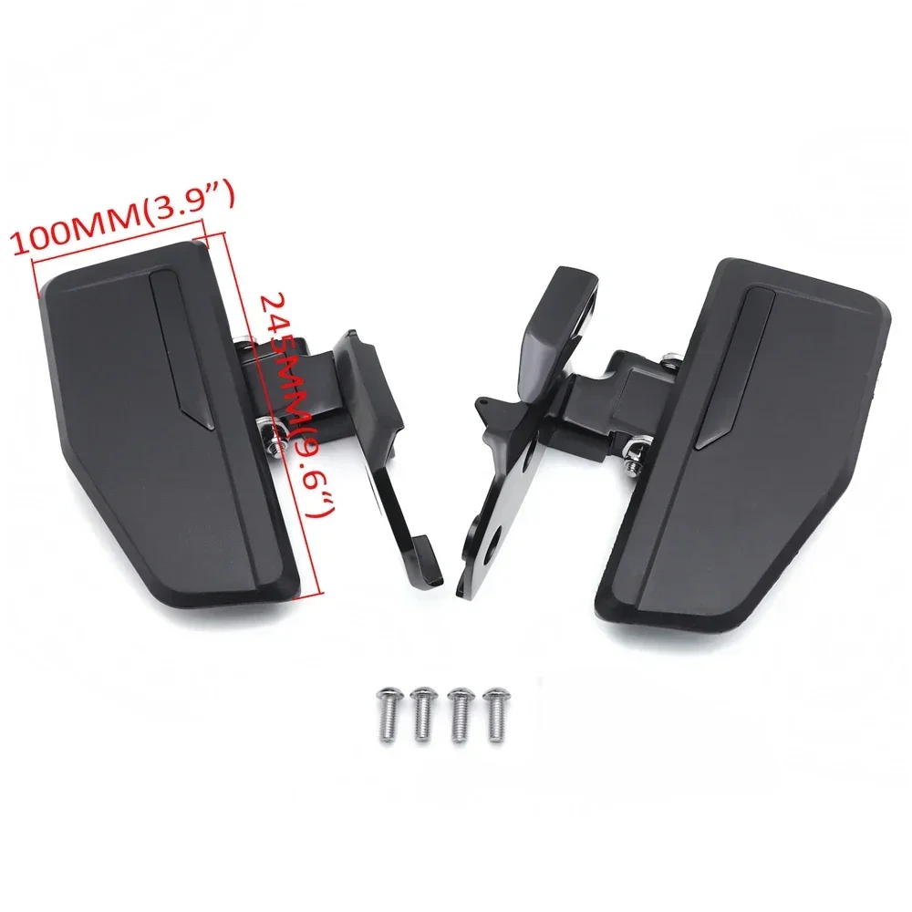 Omni Driver Floorboards Foot Pegs for Honda Gold Wing GL1800 2018-2024 Aftermarket Motorcycle Parts Chromed