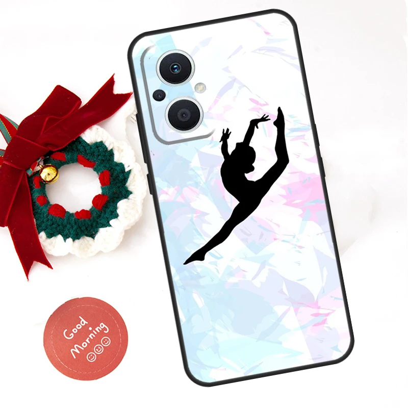 Love Gymnastics Case For OPPO Reno 8T 4Z 5Z 11F 10 11 Pro 5 6 7 8 Lite OPPO Find X2 X3 X6 Pro X5 Lite Cover