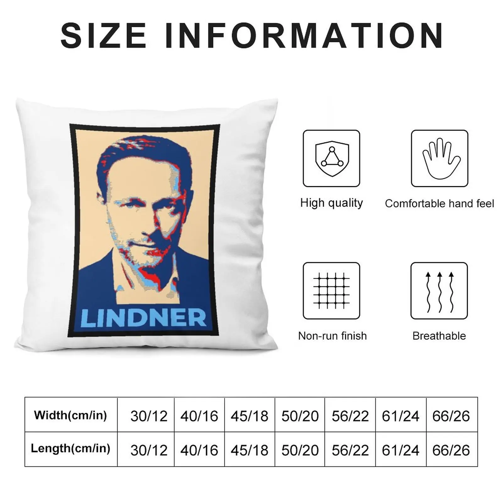 Legend - CHRISTIAN LINDNER - Minister of Finance Throw Pillow Decorative Sofa Cushion Sofa Cushions Sofa Cushions Cover pillow