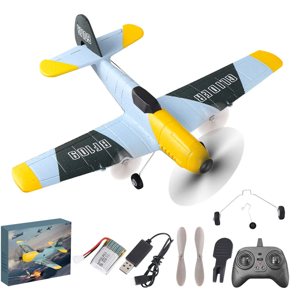 Z61 RC Plane BF109 Professional 2.4G Radio Remote Control Airplane EPP Foam Aircraft Glider Flying Model Toys For Birthday Gift
