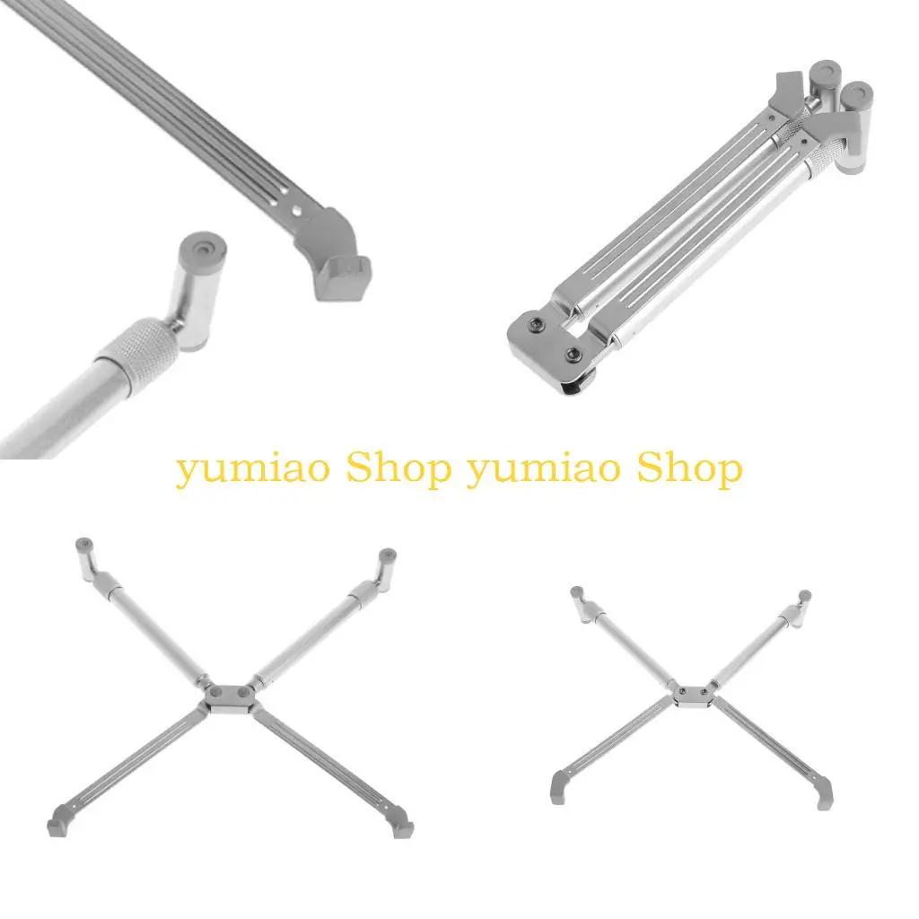 

Эргономичная складная портативная алюминиевая подставка для ноутбука 587B с охлаждением X-Stand для ноутбуков 12–17 дюймов