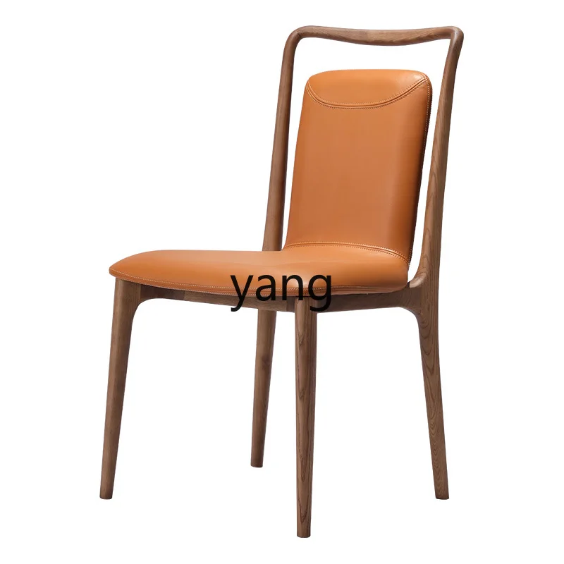 

cx new Chinese dining chair household solid wood chair modern simple small apartment high-end stool