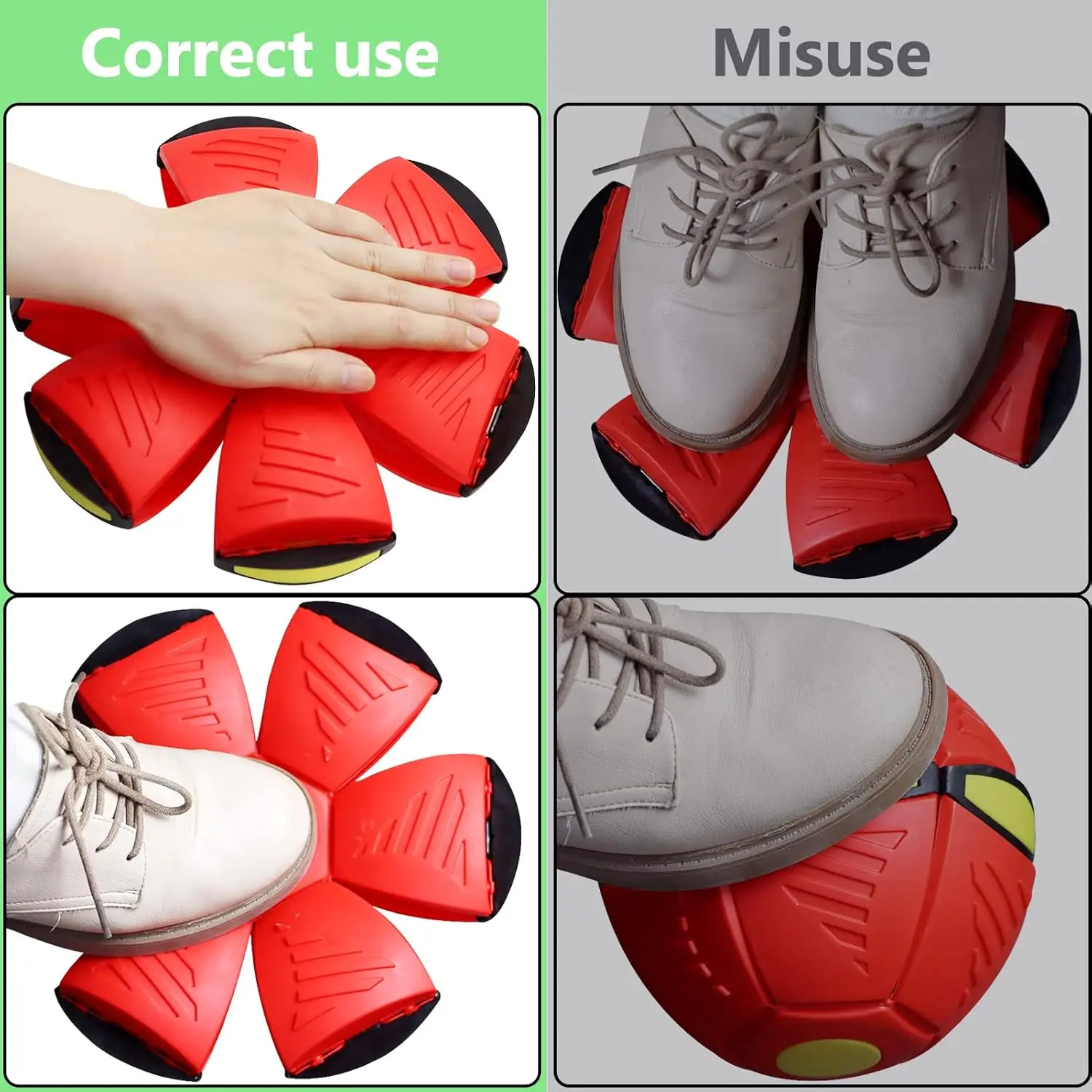 Hondenspeelgoed Vliegende schotel Geschikt voor honden Kauw buitenballen Geschikt voor alle honden Interactieve training voor kinderen