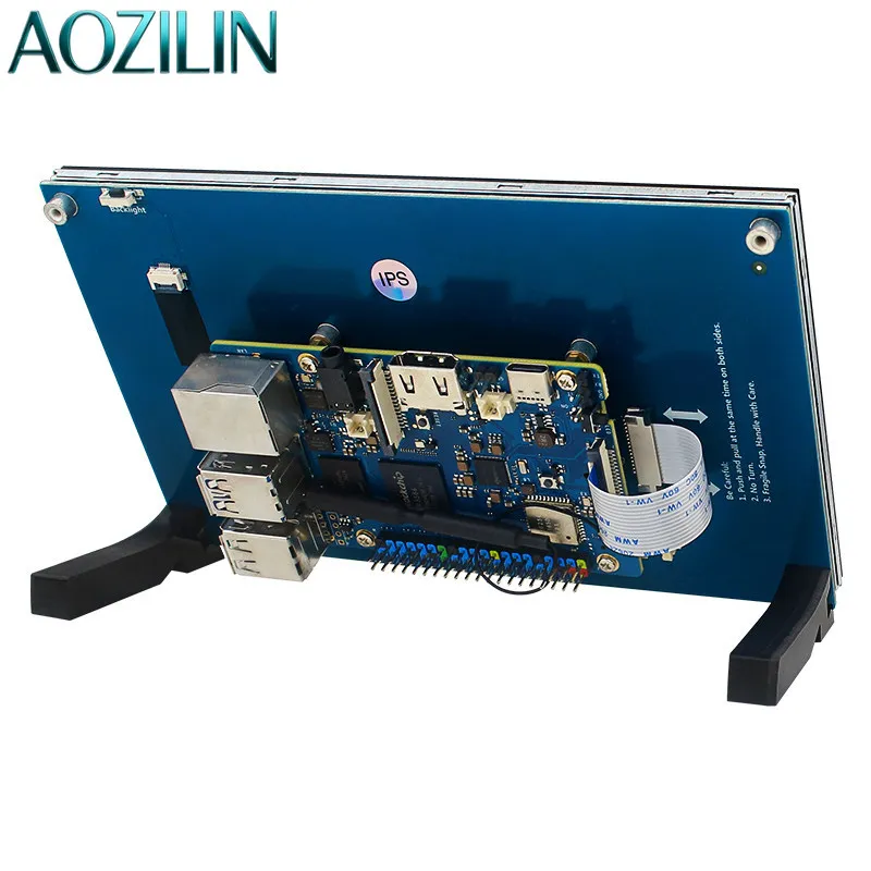 AOZILIN 4.3/5/7 Inch IPS Capacitive Touch Display MIPI DSI Interface Screen Module Compatible With SingleBoard Development Board