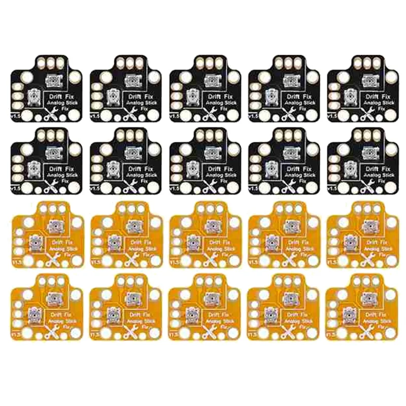 Gamepad Joystick Drift Repair Board controlador pulgar analógico para PS5 PS4 One/Serie S/X 10 piezas