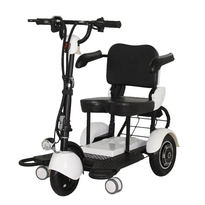 KSM-903 folding  wheel adult electric mobility scooter with seat 4  elderly    s 25km/h