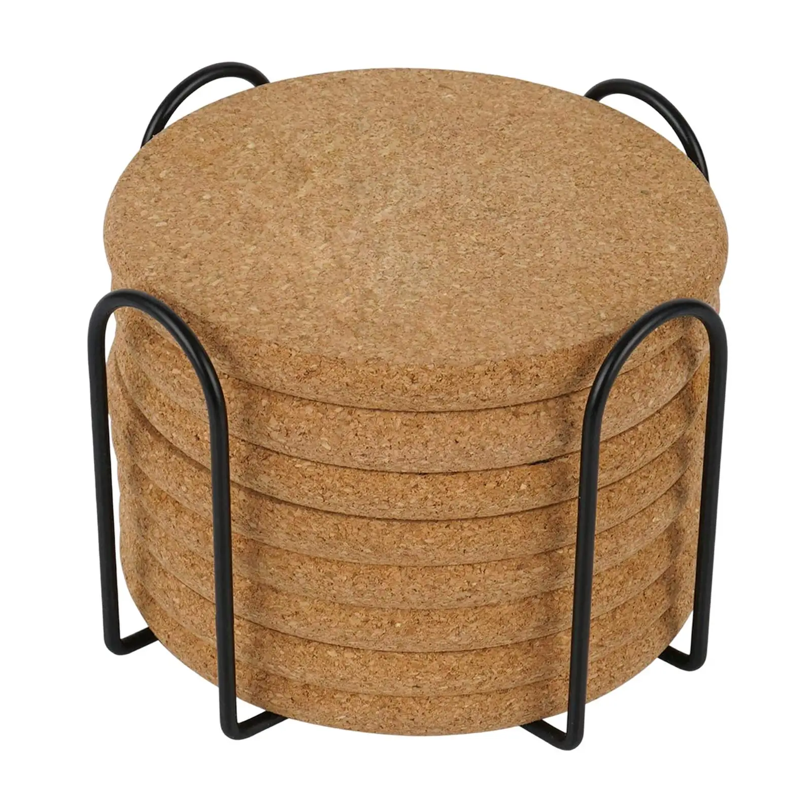 Cork Glasses - 4 Inches Perfect for Most Types of Mugs - Protect Your Table from