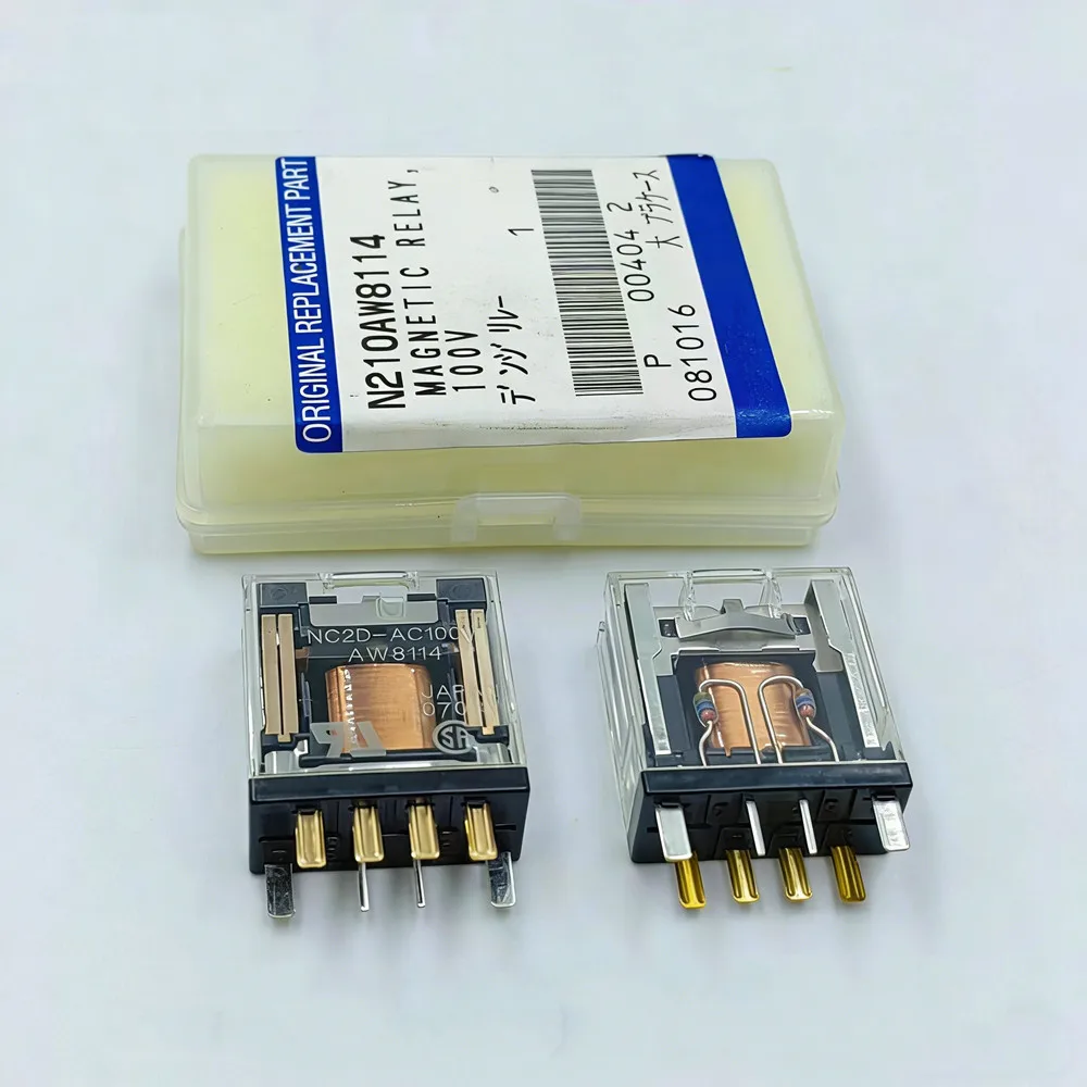 Original new 100% NC2D-DC5V 12V 24V NC2D-AC100V AW8114 5A/250VAC relay