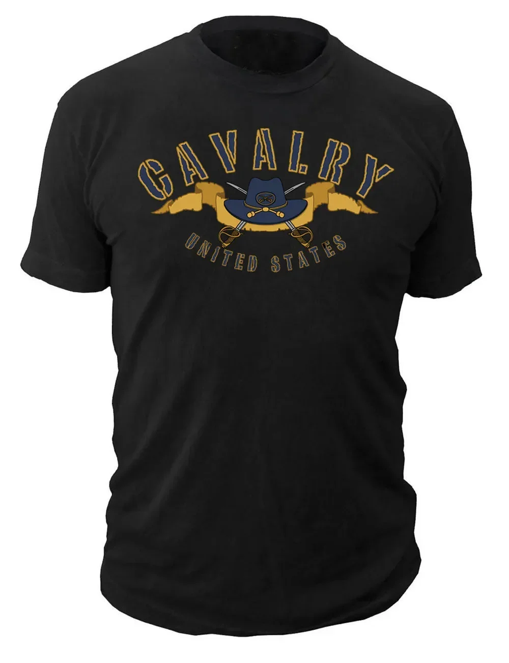 

Mounted Force of The United States Army Cavalry Badge T-Shirt 100% Cotton O-Neck Short Sleeve Casual Mens T-shirt Size S-3XL