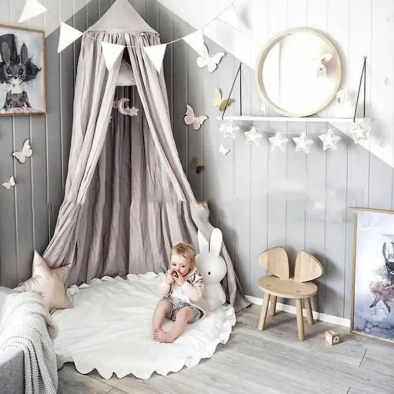 54DF غرفة الاطفال سجادة ارضية لحديثي الولادة حصيرة للزحف Playmat ديكور غرفة نوم الاطفال والحضانة #2