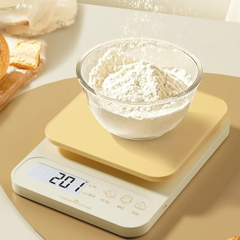 

Weighing Device High Accuracy Kitchen Scale Plastic Household Baking Scale Portable Food Scale Restaurant