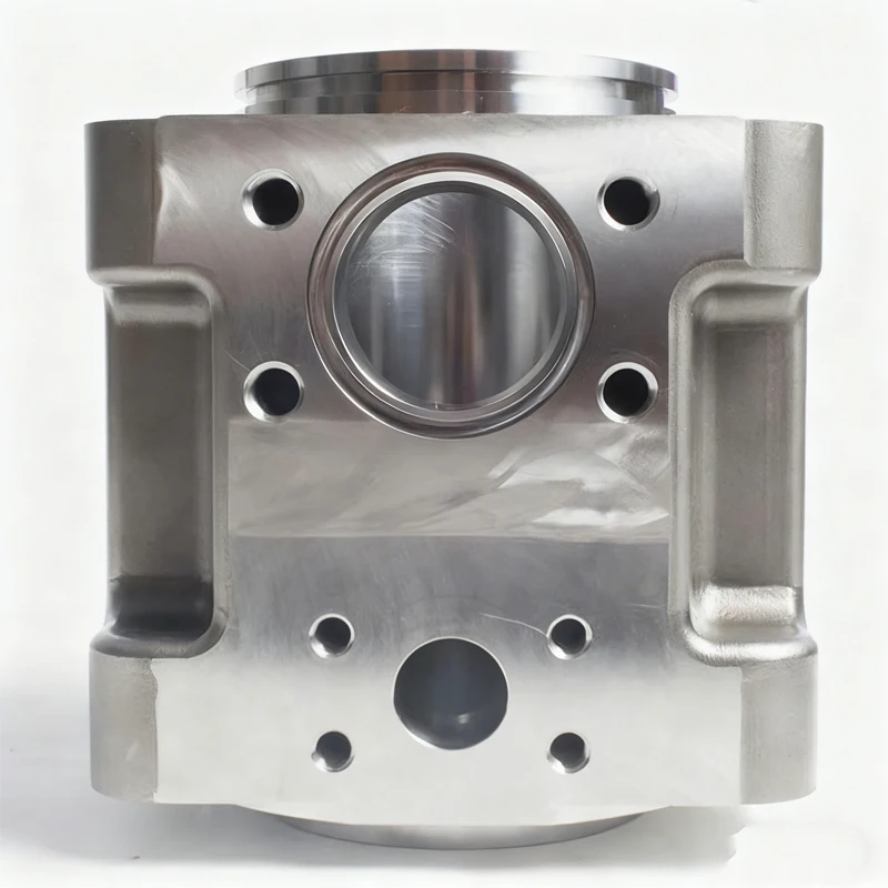 Custom CNC Machining Water End Blod/ Water Pump Parts CNC Milling Aluminum Steel PartsRapid Prototyping