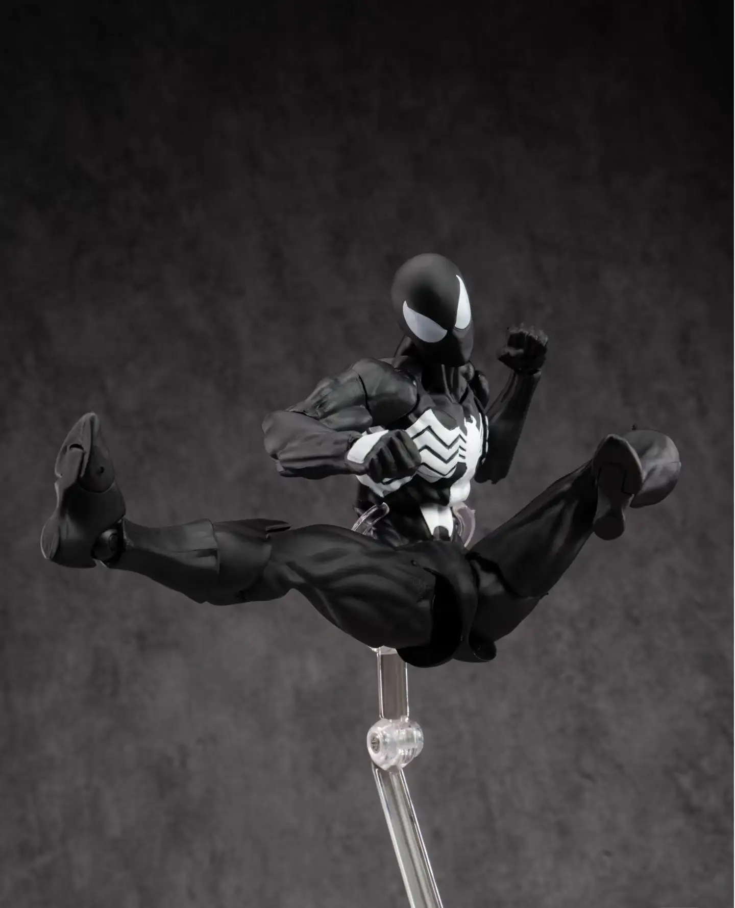 In Stock Ct Toys 1/12 Symbiote Vemon Action Figure Mafex 147 Spider Man PVC Statue Figurine Figura Collectible Model Toys Gift