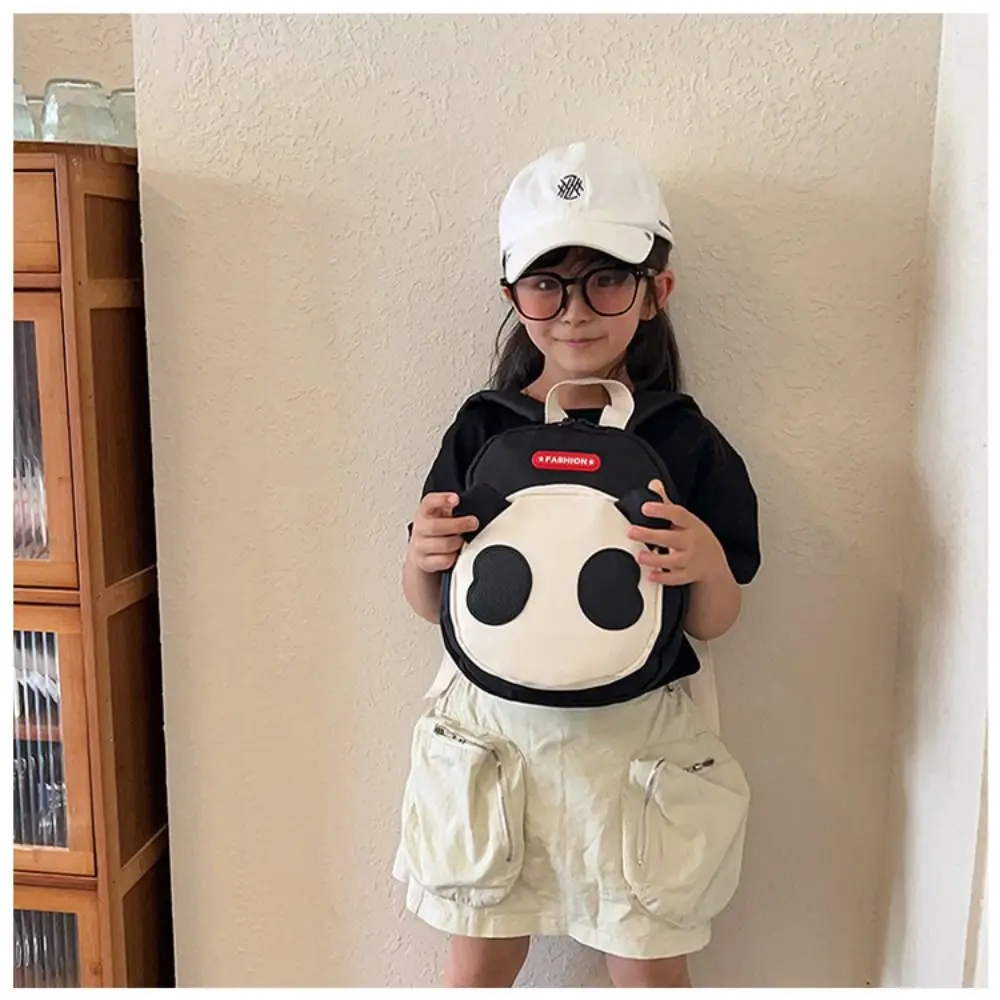 Student Backpack Kids School Backpack Book Bag Cute Children's Schoolbag Cartoon Panda Shape Primary School Bags