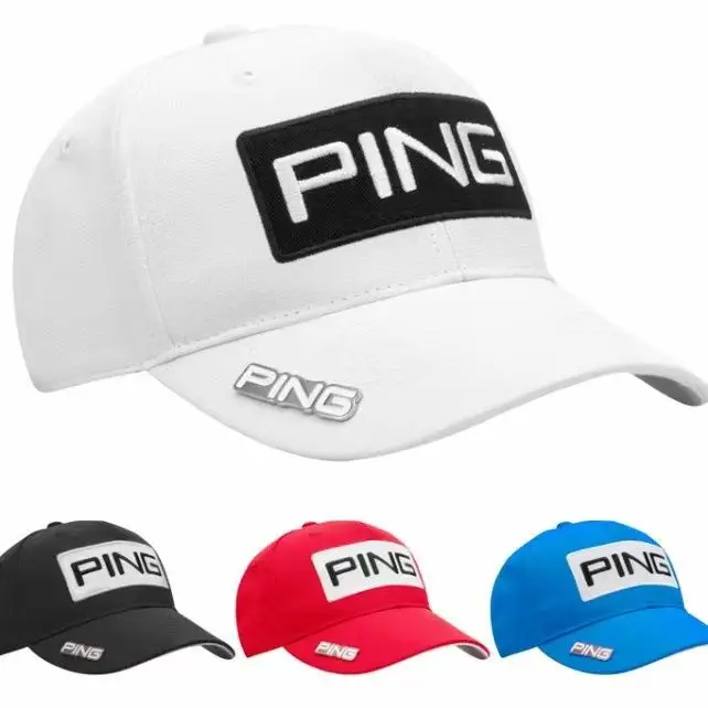 Ping Spring Autumn Golf Hat Unisex Outdoor Sports Hat Breathable Quick Drying Sun Protection Baseball Hat