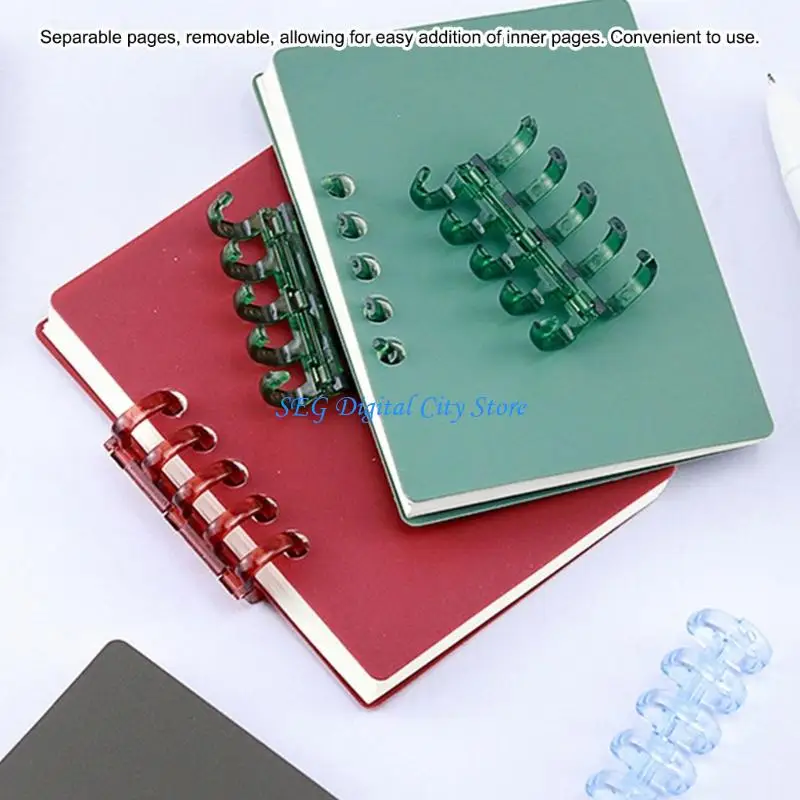 U75B 5Pcs Journal Planner Notebook For Notes And Journals Writing Detachable Pages