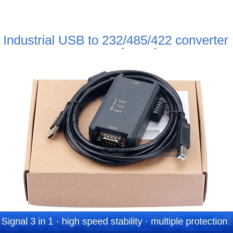 USB to RS485 232 422 signal isolation converter USB to serial communication download cable