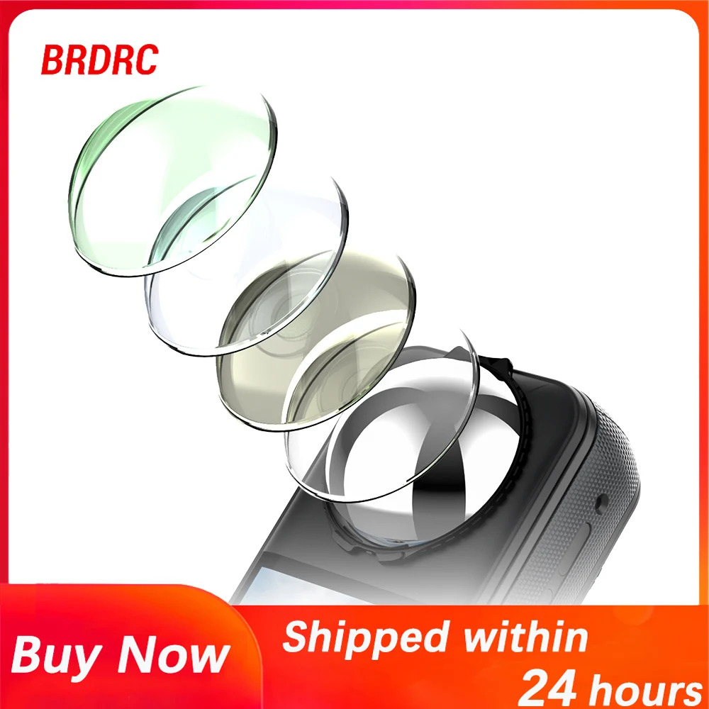 

BRDRC ND16/32/64 Filter for Insta360 X5,Optical Glass with Multi-Layer Coating,for Cinematic Blur & Long Exposure,X5 Accessories