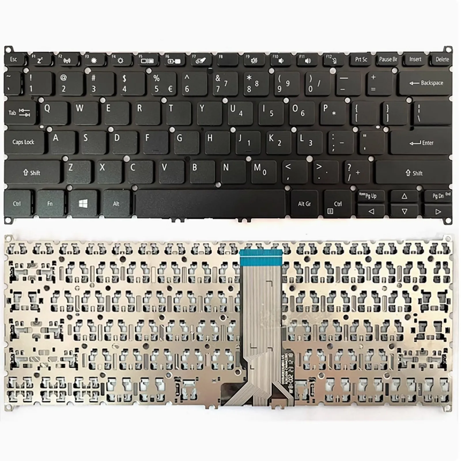 

US layout for Acer Spin5 SP513-41 series SP513-41N/55N SP313-51N-51RP N19W3 N20W1 laptop keyboard