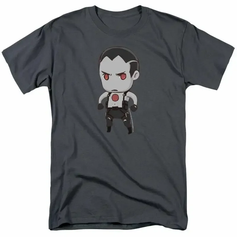 Bloodshot Chibi T Shirt Mens Licensed H A R D Corps Valiant Comic Charcoal