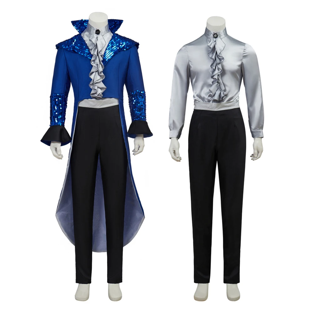 

Movie Series Jareth Cosplay Costume Adult Men Personality Trendy Tailcoat Suits Stage Performance Outfits Halloween Carnival