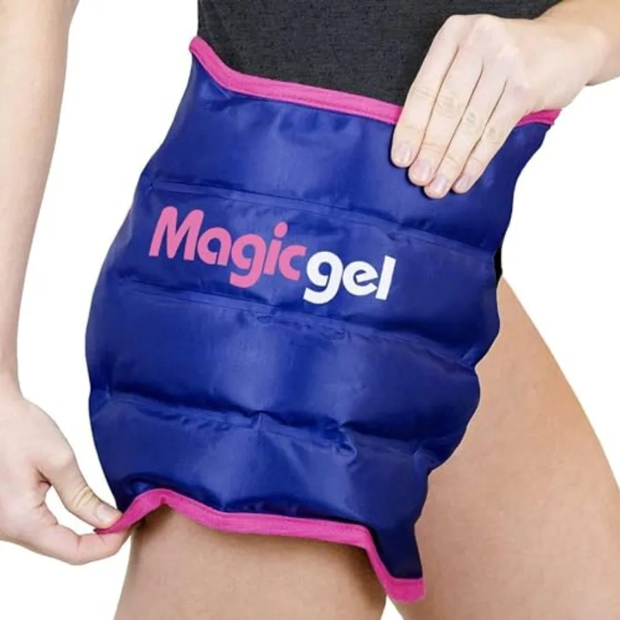 

Hip Ice Pack Wrap - Reusable Cold Pack for Hip Bursitis, Hip Replacement Surgery and Hip Flexor Pain. Hip ice wrap for Inflamma