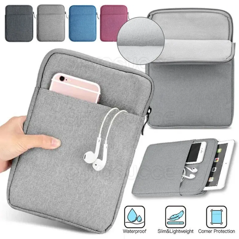 Tablet Sleeve Bag Case Cover For Alldocube iPlay 60 mini Pro 8.4inch 2024 Waterproof Zipper Pouch IPlay 60mini 50 Mini Pro 8.4