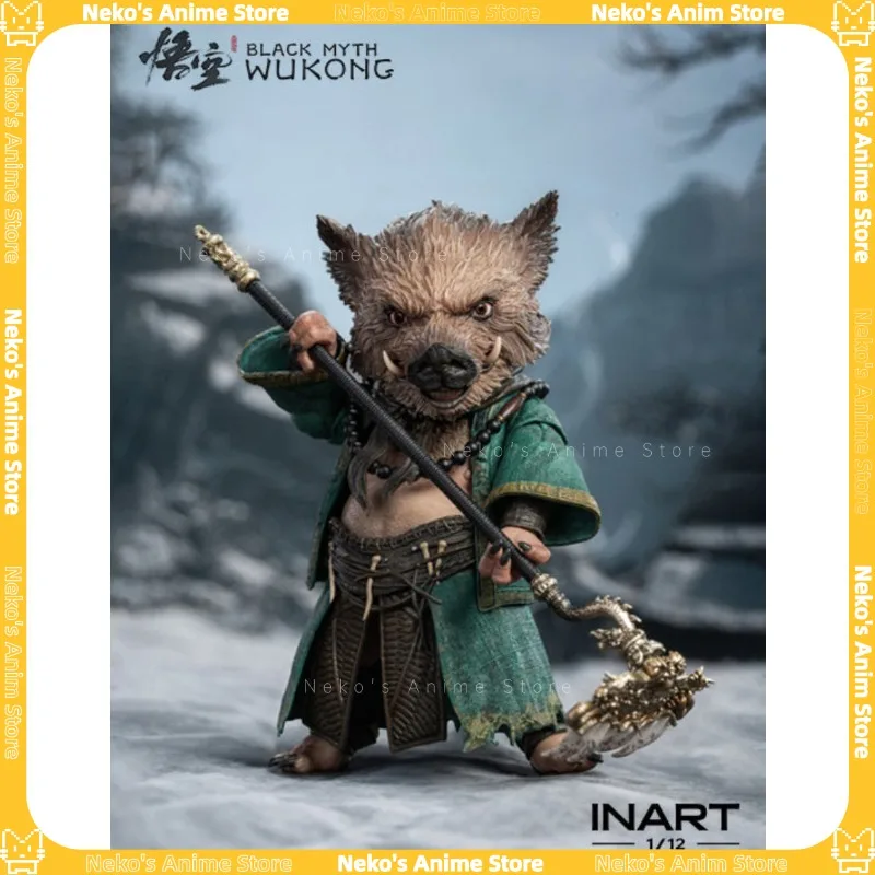 

Pre-sale INART Havoc in Heaven: Rise of The Demon King Wukong Bajie 1/12 Action Figure Model ACG Toy Ornament Collectible Pvc