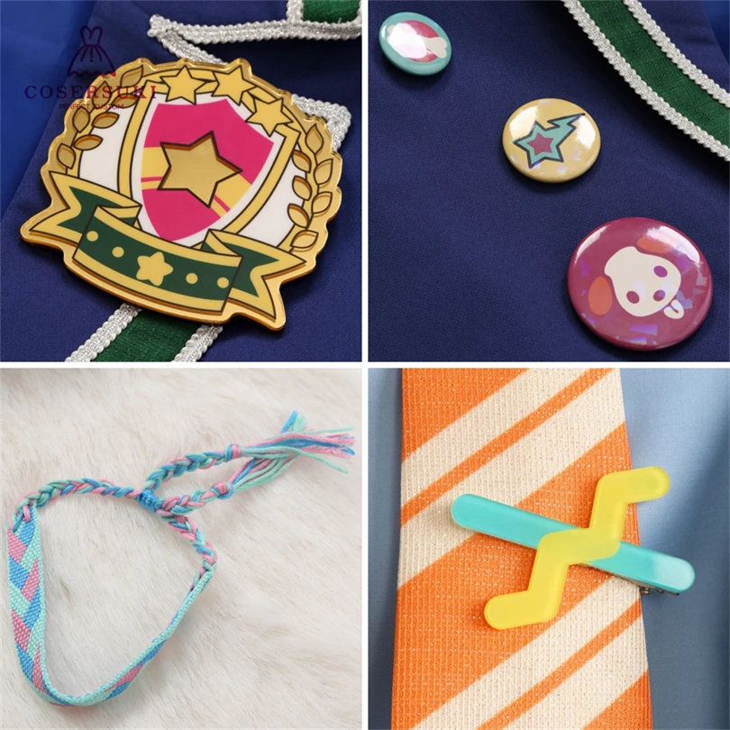 Ensemble Stars 10th Anniversary Boku no Weak Point Tori Himemiya Aira Shiratori Sora Harukawa Shinobu Sengoku Cosplay Costume view 6