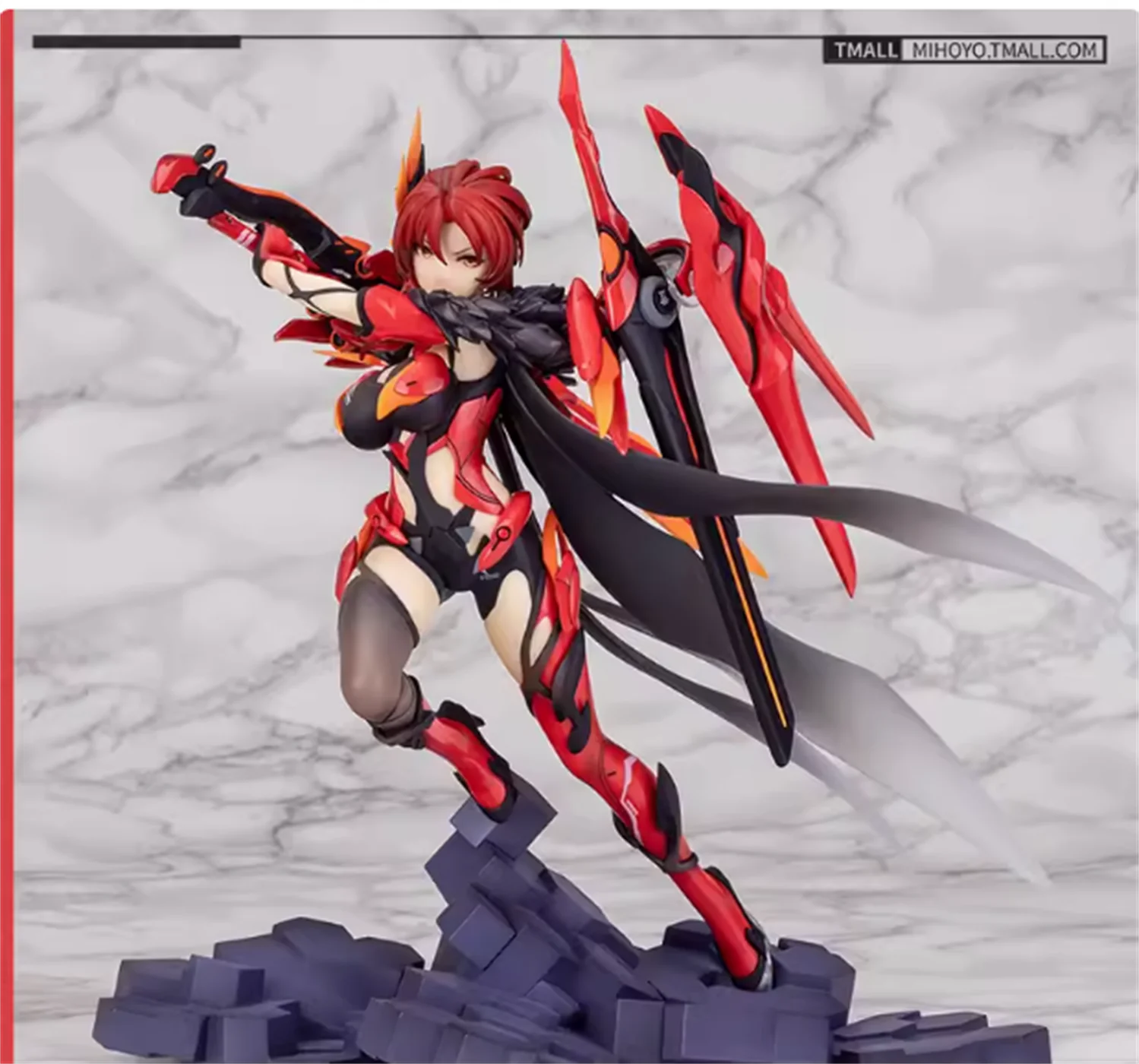 Collapse 3 Himeko True Red Knight Moon Eclipse 1/7 Handmade