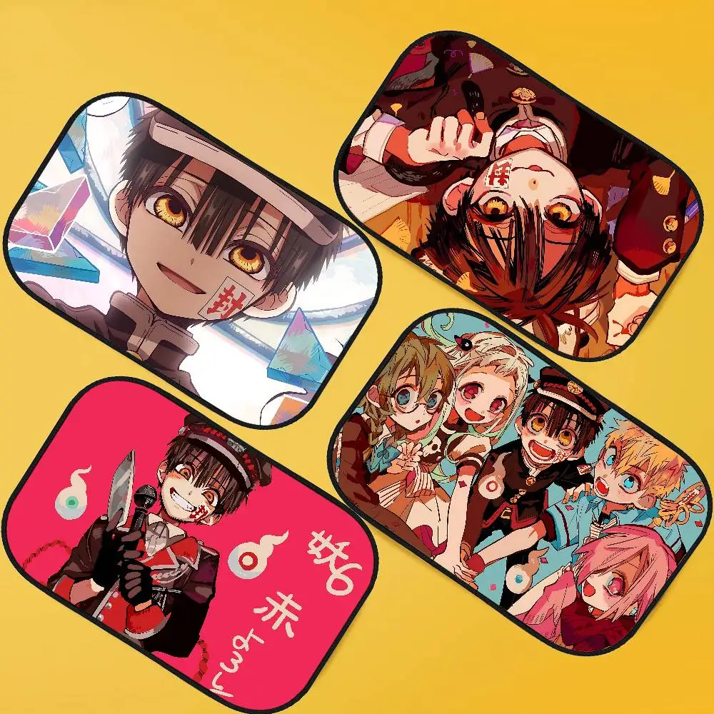 

K-Kawaii аниме H-Hanako Kun 1 шт., оконный солнцезащитный козырек для детей, универсальный автомобильный складной автомобильный солнцезащитный чехол, защита от ультрафиолета, боковая занавеска