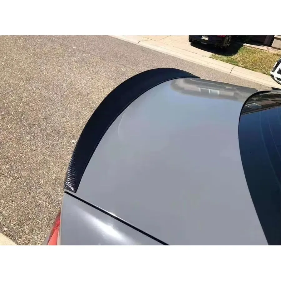 

For Audi A4 A4L B8 B8.5 B9 B10 Carbon Fiber Tail fins Rear Trunk Spoiler Guide Wing Rear Wing Diverter Car Accessories Body Kit