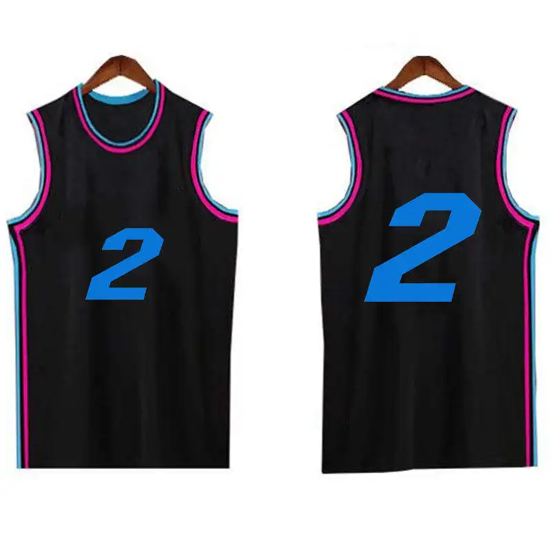 New Black Customized Quick-drying Comfortable and Lightweight Team Men's Basketball Jersey Shorts Suit