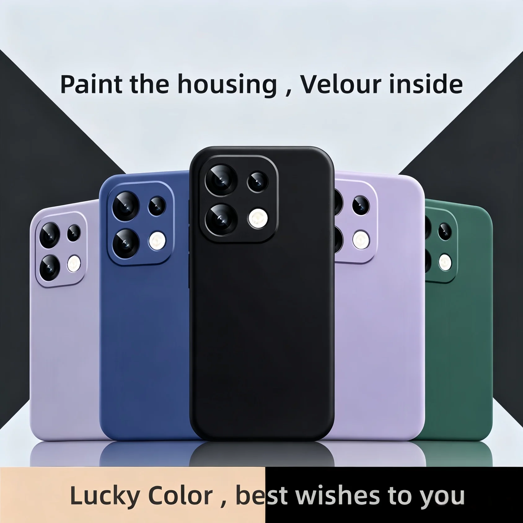 Noble Fashion Solid Colour Shockproof Protective Liquid Silicone Case For OPPO Reno 16 Pro / Reno16 / Reno16F