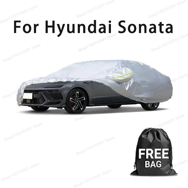 

Car cover For Hyundai Sonata Full cover Waterproof sun protection cover Scratch resistant cars accessories