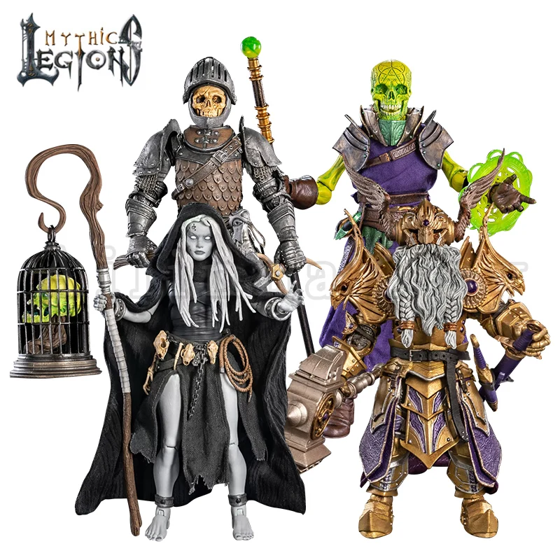 Фигурка Four Horsemen Mythic Legions 1/12, эксклюзивная онлайн-версия LegionsCon 2025: Воин, Чурель, Сэр Вальгард