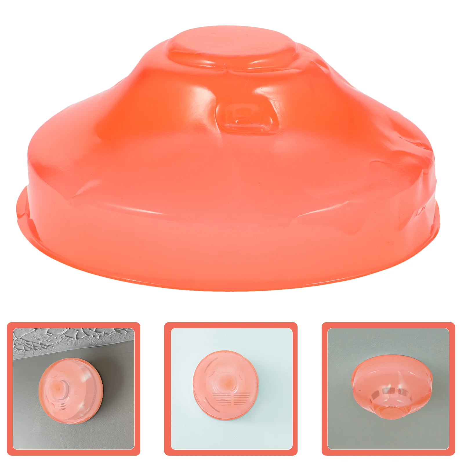 Smoke Detector Cover Smoke Alarm Protective Cover Plastic Cover for Cooking Baking Prevent False Alarms Dust Cooking