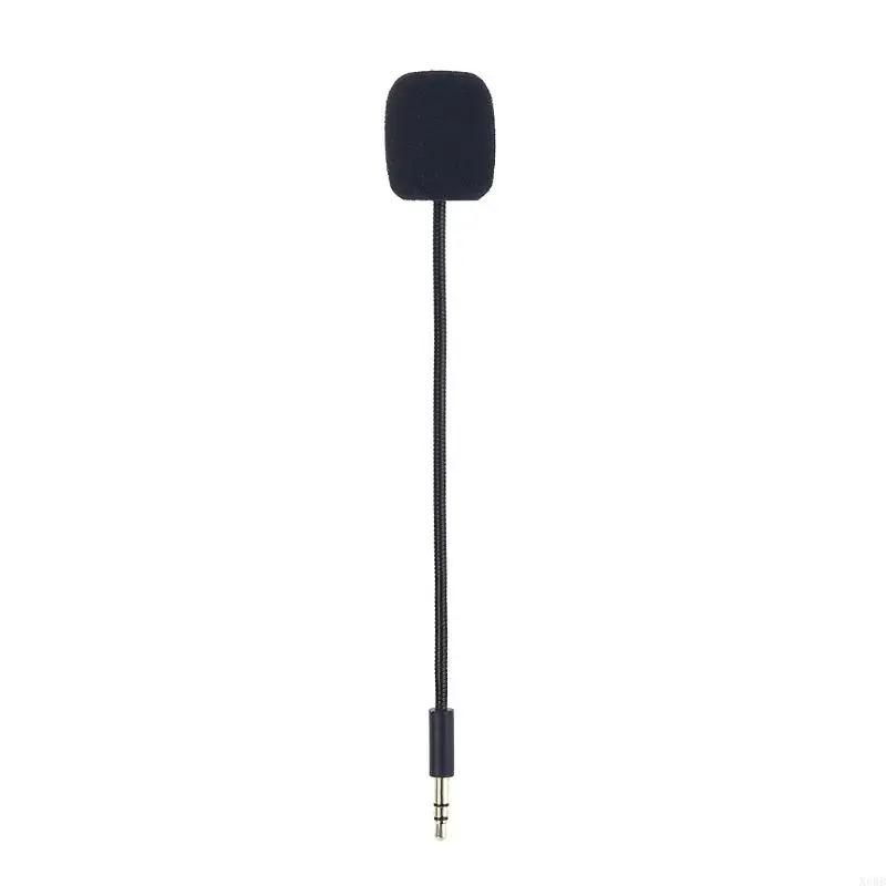 X6HB Mini Headphone Microphone for Cloud Flight Game Mic Computer PC Gaming Headsets Noise Cancelling Detachable Replacement