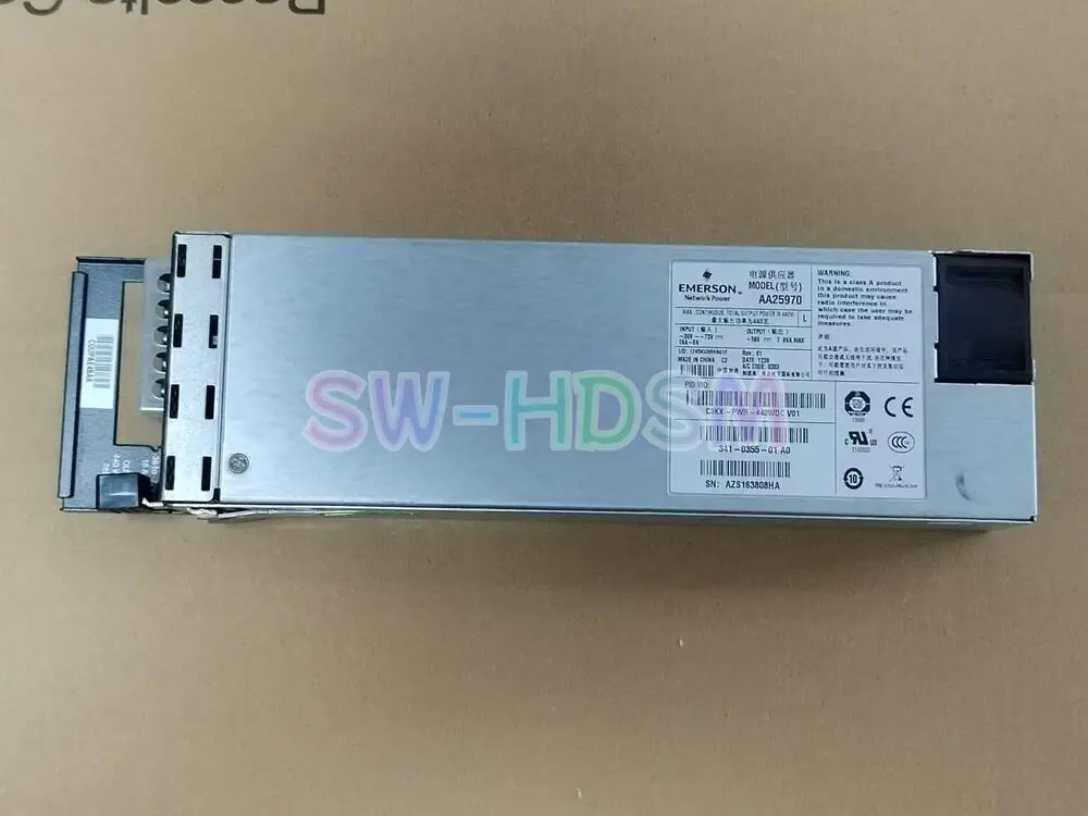 

1 шт. C3KX-PWR-440WDC источник питания постоянного тока 440 Вт для последовательного тестирования 3750X