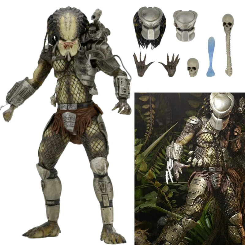 

NECA Predator Jungle Hunter Collectible Model 7 Inch NECA Series PVC Action Figure for Boys Men Gifts